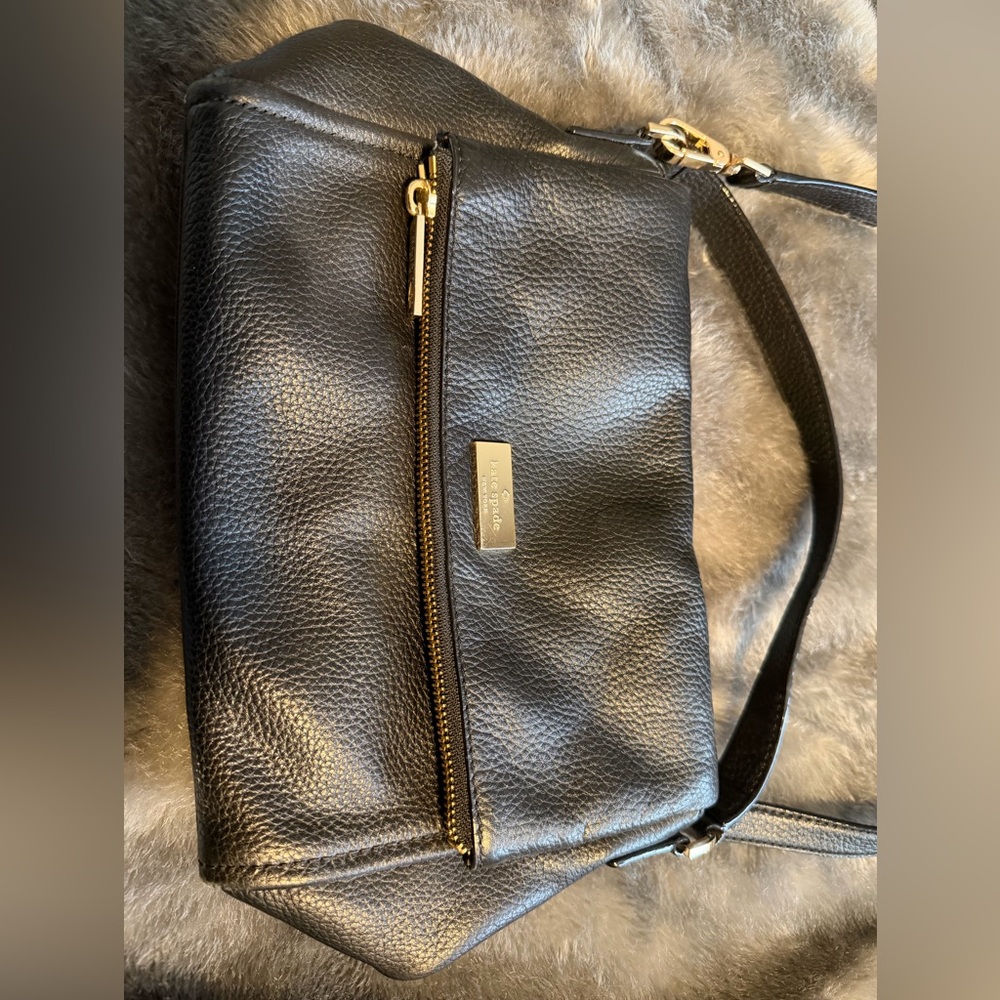 Kate Spade leather fold over shoulder and crossbody bag - Picture 13 of 15